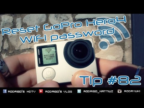 GoPro HD: Tip #82 How To Reset Hero4 WiFi Password in 10 Seconds!