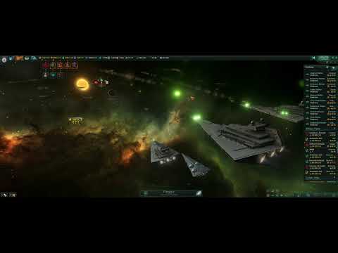 Stellaris - Imperial fleet vs voidspawn