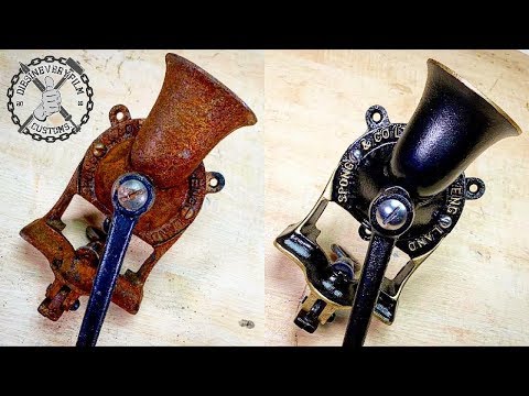Barn Find Coffee Grinder RESTORATION