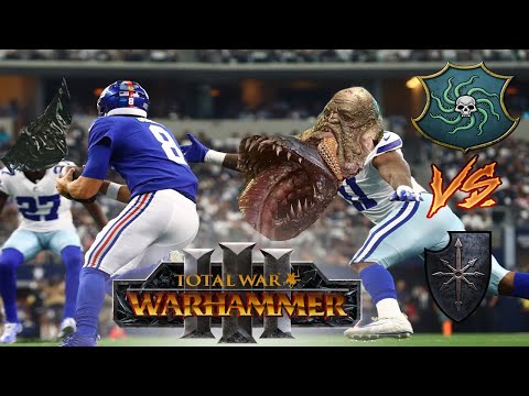 Dreaded Coast Melee Rush! Vampire Coast vs Warriors of Chaos - Total War Warhammer 3