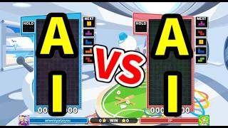 【宇宙最強AI対決】ほいこVSほいこ！実況解説【ぷよぷよテトリス】【puyopuyotetris】