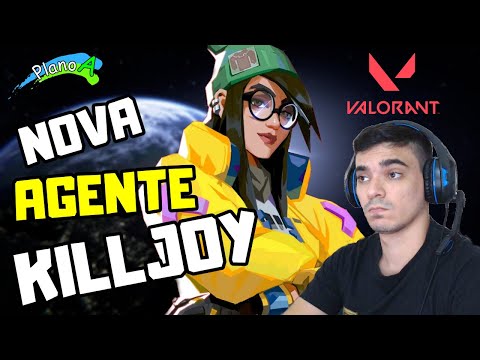 Nova agente Killjoy - React e primeira analise - Valorant