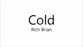 Rich Brian - Cold (Lyrics)