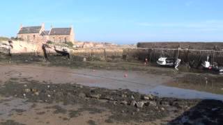 Cove Bay and old Harbour, Scottish Borders.