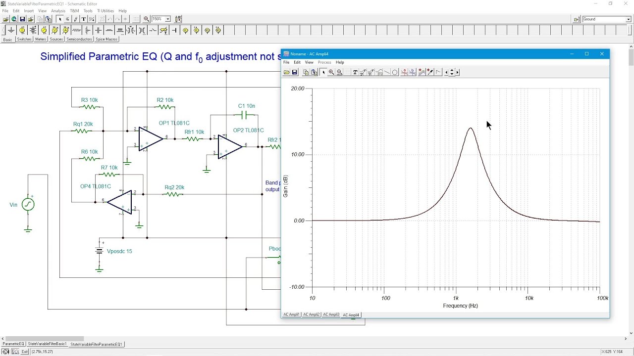 Op Amps: Parametric EQ