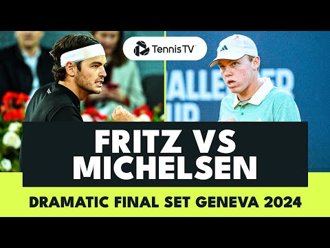 Taylor Fritz vs Alex Michelsen Dramatic Ending! | Geneva 2024 Highlights