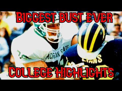 Tony Mandarich College Highlights || "Athletic Freak"