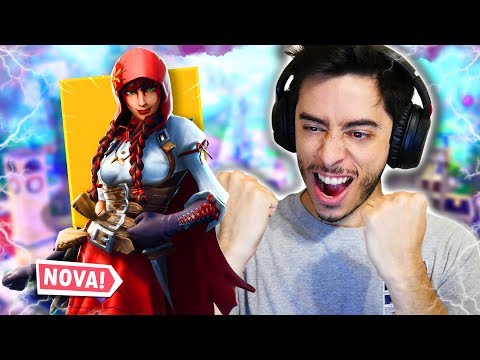 PEGUEI A MELHOR SKIN DESSE PASSE DE BATALHA! - Fortnite