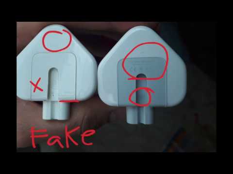 MacBook PRO CHARGER ORIGINAL VS FAKE!