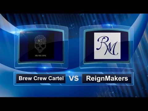 Brew Crew Cartel vs ReignMakers - Quarter Finals - Portland Kickball Open #PKO2016