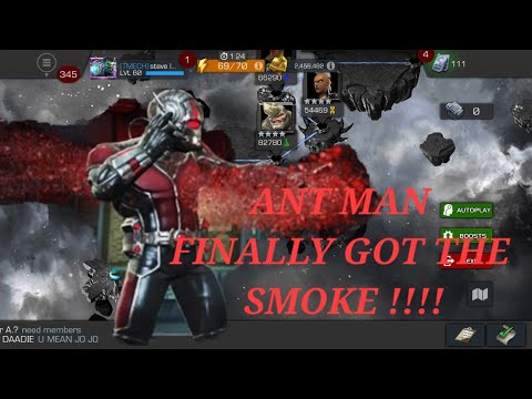 ANT MAN IS FINALLY AWESOME !!!!!#mcoc #marvelcontestofchampions #youtube #antman #stevenhe #trending