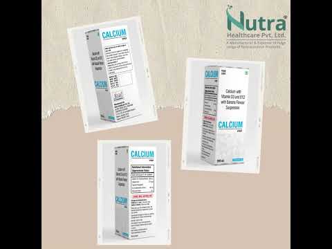 Organical calcium syrup, packaging type: bottle, packaging s...