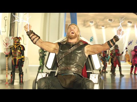 Thor Meets the Grandmaster Scene | Thor Ragnarok