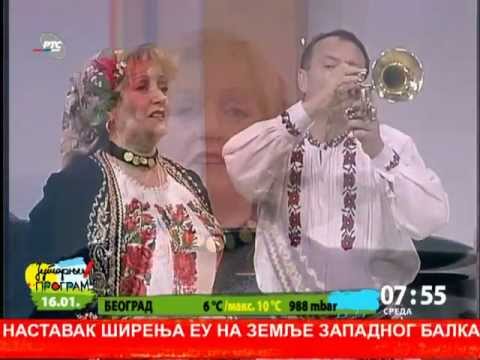 Vionera i Mile Paunović - Jutarnji program RTS-a (1. deo)