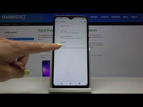 How to Apply Automatic Theme on Motorola One Macro - Restore Default Display Theme
