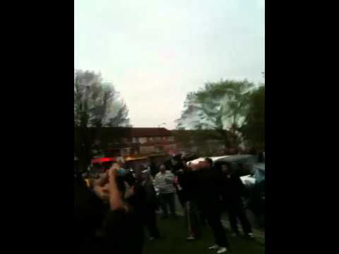 Queensbury Circle - India World Cup Celebrations