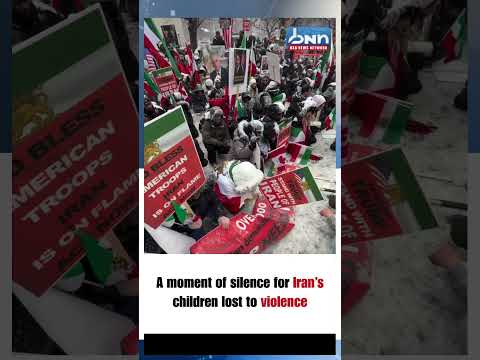 Minute Silence Iran Violence Children Global Solidarity Gesture