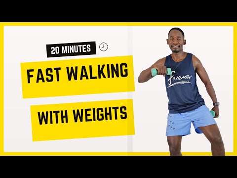 20 Minute Easy Walk at Home Exercise for Weight Loss 200 Calories