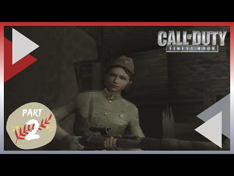 Call of Duty Finest Hour Gameplay Walkthrough Part 2 (PS2) - No Commentary
