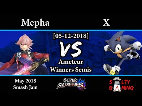 [2018-05-12] Wii U - Mepha (Corrin) vs X (Sonic) Ameteur WS