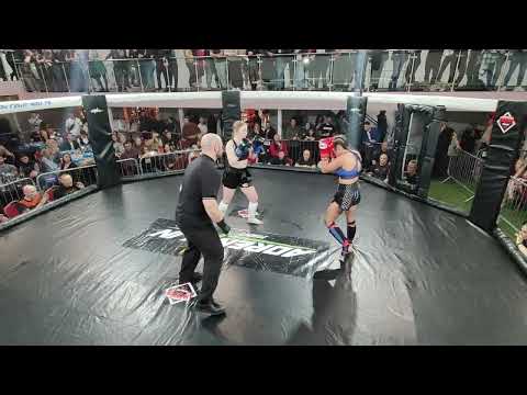 Adrenalin Fight Nights Swansea 9/4/22 Fight 7- Gina Matthews (KGB) vs Ffion Lewis (Celtic Pride)