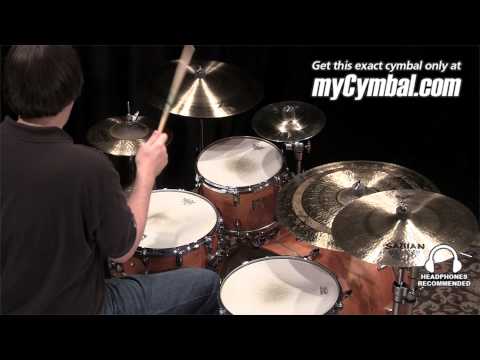 Sabian 18" Custom Shop AA Paragon Crash Cymbal (SPT185-1101612M)