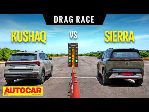 Drag Race: Skoda Kushaq vs Tata Sierra - High stakes | Autocar India