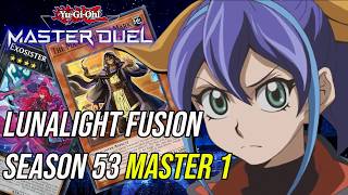 Lunalight Fusion Season 53 II Master 1 | Yu-Gi-Oh! Master Duel