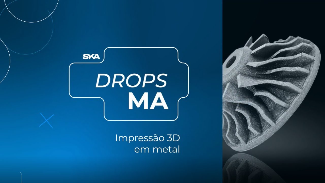Drops MA | A impressão 3D em metal #12