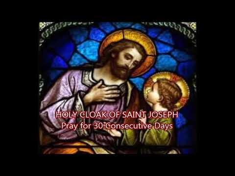 Holy Cloak of Saint Joseph -30 Day Novena