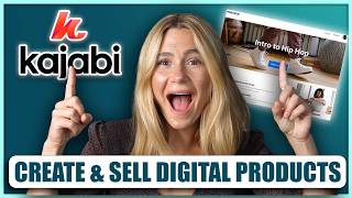 How to Sell Digital Products on Kajabi | E-books, PDFs, Courses & Templates