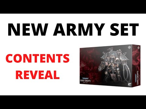 The Big Adepticon 40K Reveals - TWO New Chaos Knights, New Codexes + Army Set