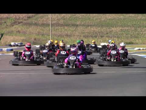 KVR Kart 2019 - Largada da 5ª etapa do KVR Feminino em Nova Odessa