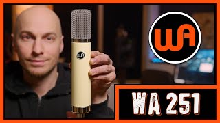 Video thumbnail for Warm Audio WA 251｜ Test & Review｜ by Christian Svedin