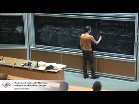 Johannes Nicaise: The non-archimedean SYZ fibration and Igusa zeta functions - part 2/3