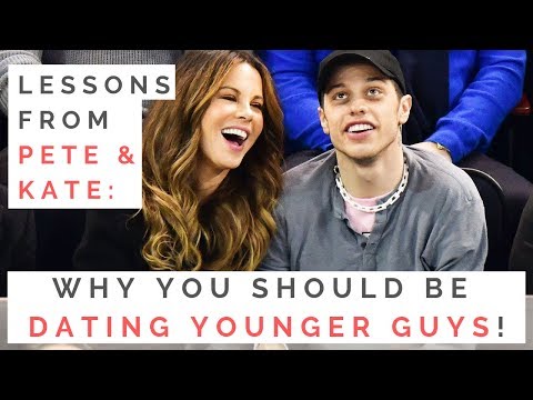 AGE GAPS: Why You Should Be Dating Younger Guys — Lessons From Kate Beckinsale & Pete Davidson! Video