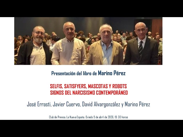 Vídeo relacionado con Selfis, satisfyers, mascotas y robots: Signos del narcisismo contemporáneo (Deusto)