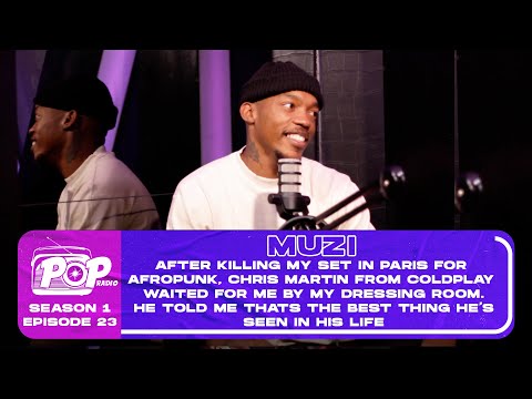 POPradio S1E23 Muzi - Chris Martin, Kaytranada, Nando's Card, Discography, Performing international