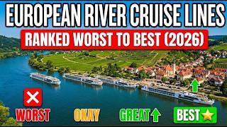 Best European River Cruises 2026 | Ranked from Worst to Best | Lazy Dog Travels