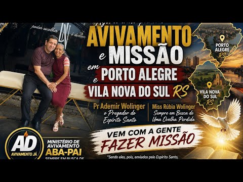 Pr Ademir Wolinger o Pregador do Espírito Santo na rodoviária em Porto Alegre RS.