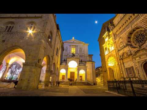 Hyperlapse  cattedrale di Bergamo