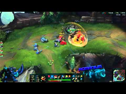 Romanium Renekton VS Tahm Kench (8 - 2)