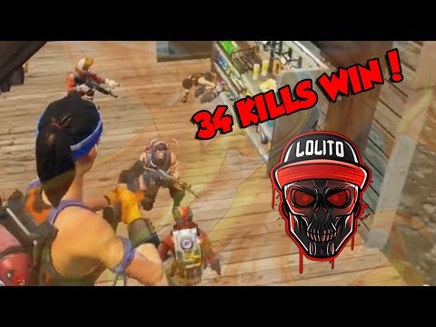 💀 ¡MI MEJOR PARTIDA, 34 KILLS WIN! 💀 ~ FORTNITE