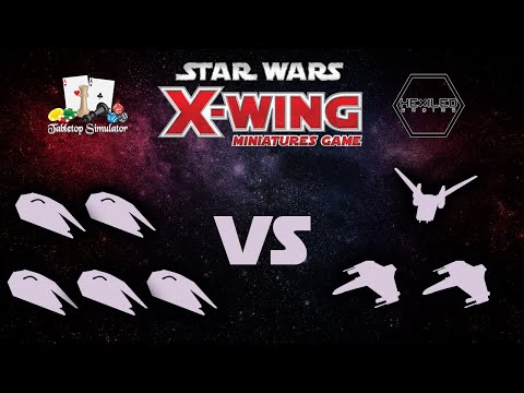 X-Wing 2nd Edition - Tabletop Simulator | mn_merc vs 5ptOMG [06/10/20]