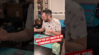 When you get caught in everyone else's Crossfire while playing Magic the Gathering Commander #mtg