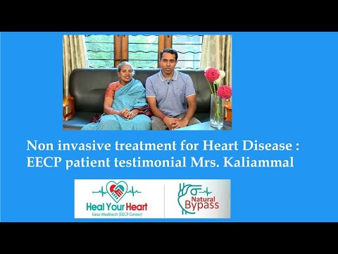 Non Surgical EECP Treatment Patient Testimonial Mrs. Kaliammal - HealYourHeart EECP Treatment