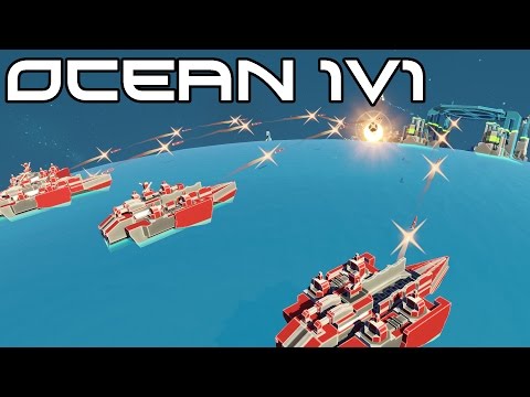 Planetary Annihilation Legion - Ocean Planet 1v1 (Finbar vs David)