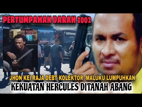 UNVEILING THE CRIMINAL RECORD OF JHON KEI THE GODFATHER JAKARTA, ATTACKING THE STRENGTH OF HERCUL...