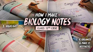THE BIOLOGY NOTES METHOD EVERY *CBSE* STUDENT NEEDS 📖🌿