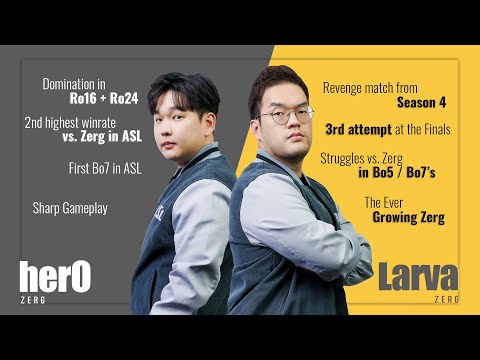 [ENG] ASL Season11 Ro.4 Match2 herO vs Larva (Tastosis)